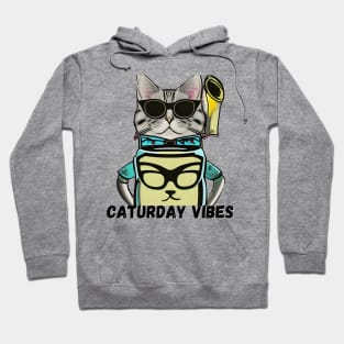 Caturday Vibes Hoodie